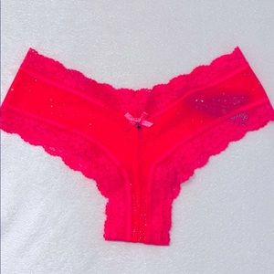 Victoria Secret Cheeky Red Very Sexy XS Panty